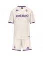 Fiorentina Moise Kean #20 Replika Borta Kläder Barn 2025-26 Kortärmad (+ byxor)